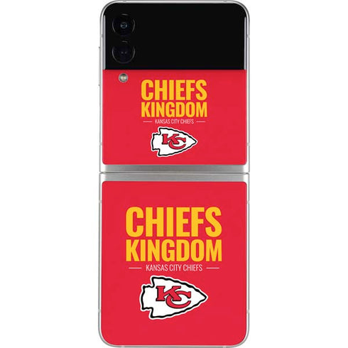 NFL Kansas City Chiefs Team Motto Galaxy Z Flip4 5G Skin
